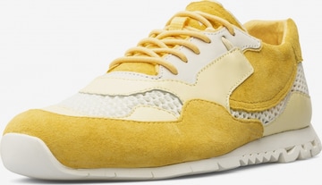 Sneaker bassa 'Nothing' di CAMPER in giallo: frontale