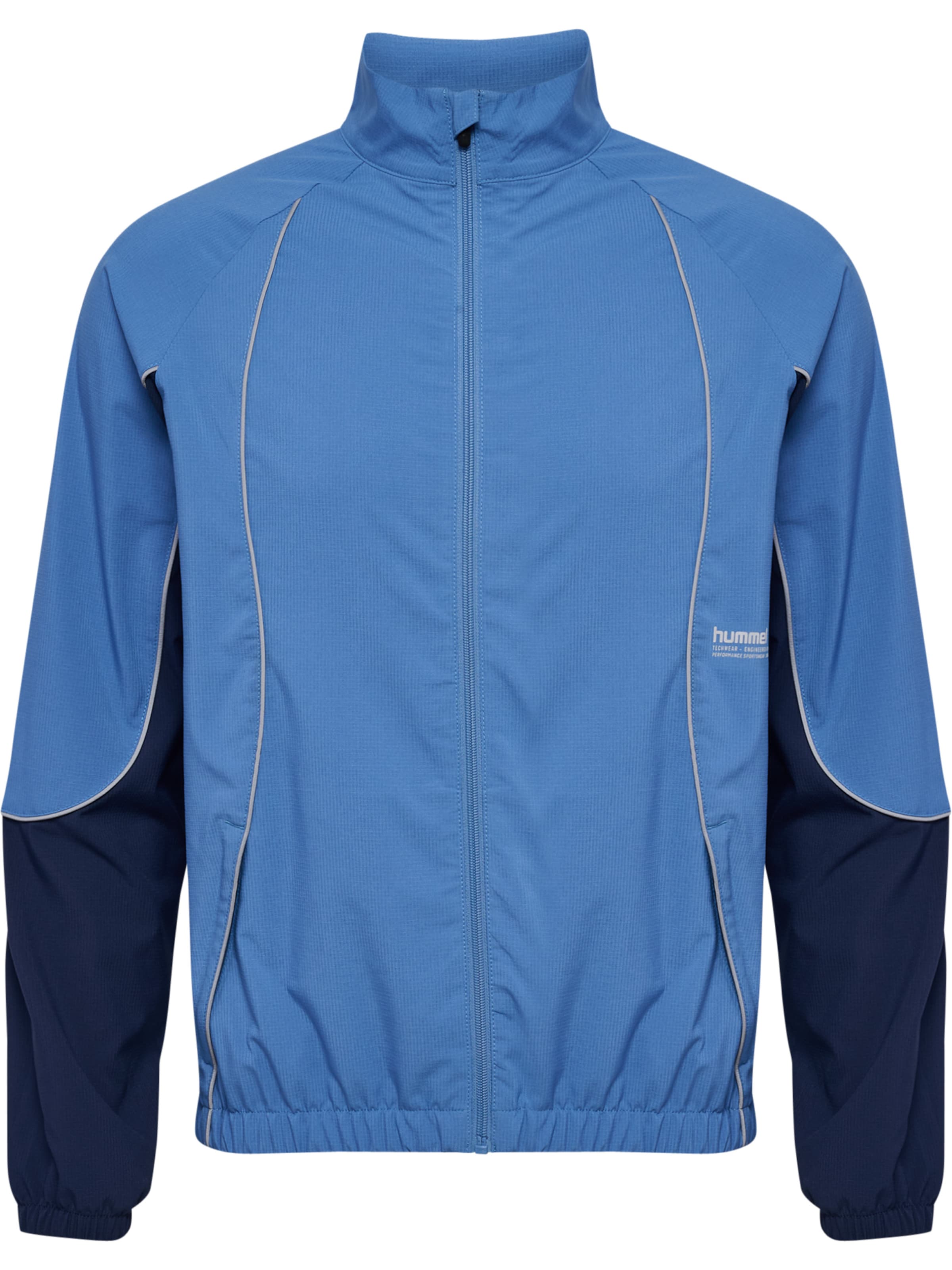 Hummel Sportjacke in Blau: Vorderseite