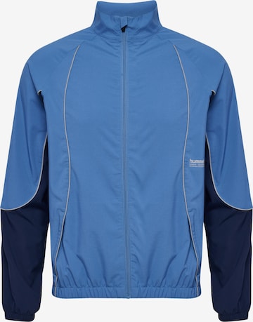 Hummel Sportjacke in Blau: Vorderseite