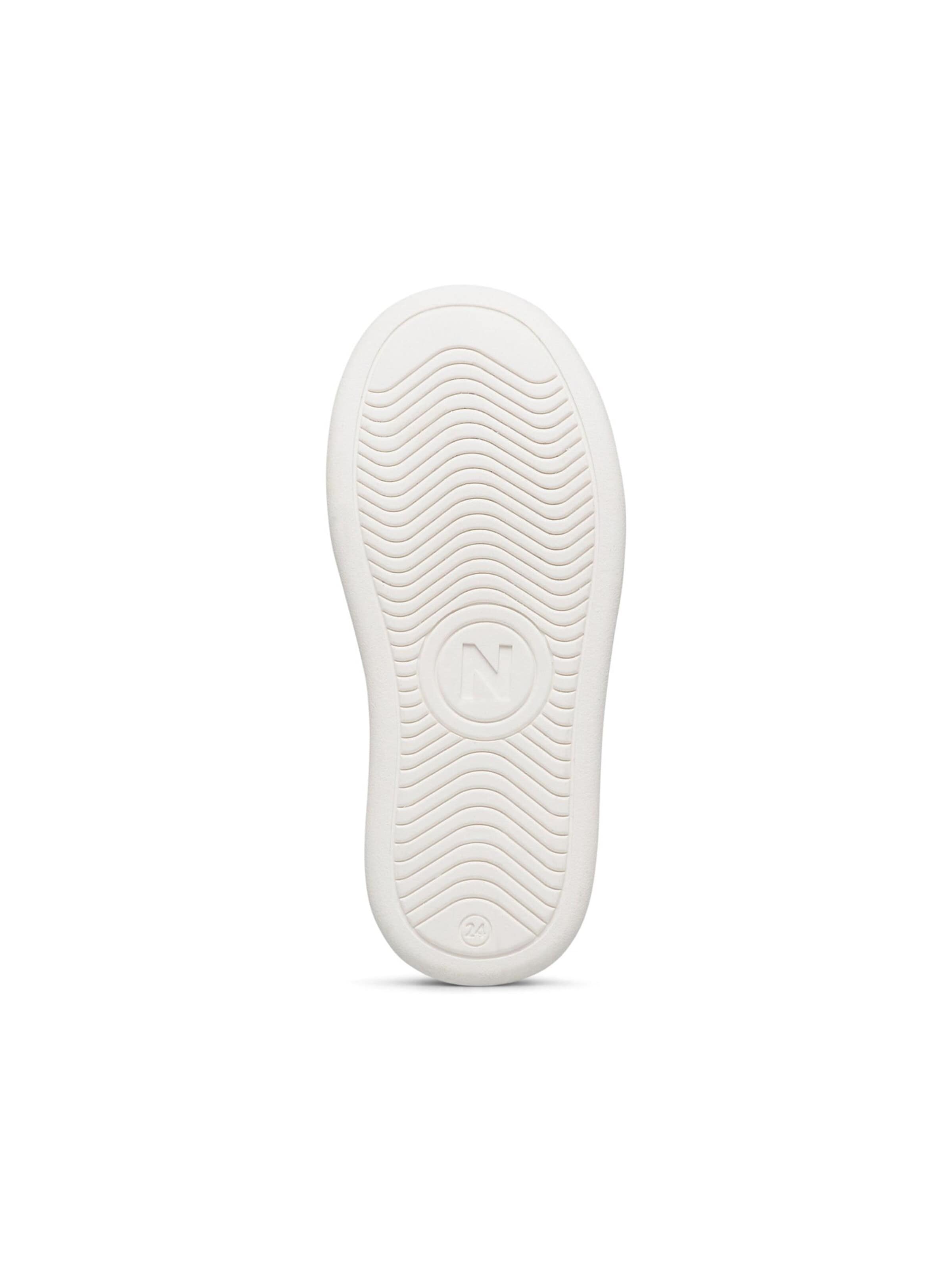 Baskets 'PINN ZIP' NATURINO en blanc