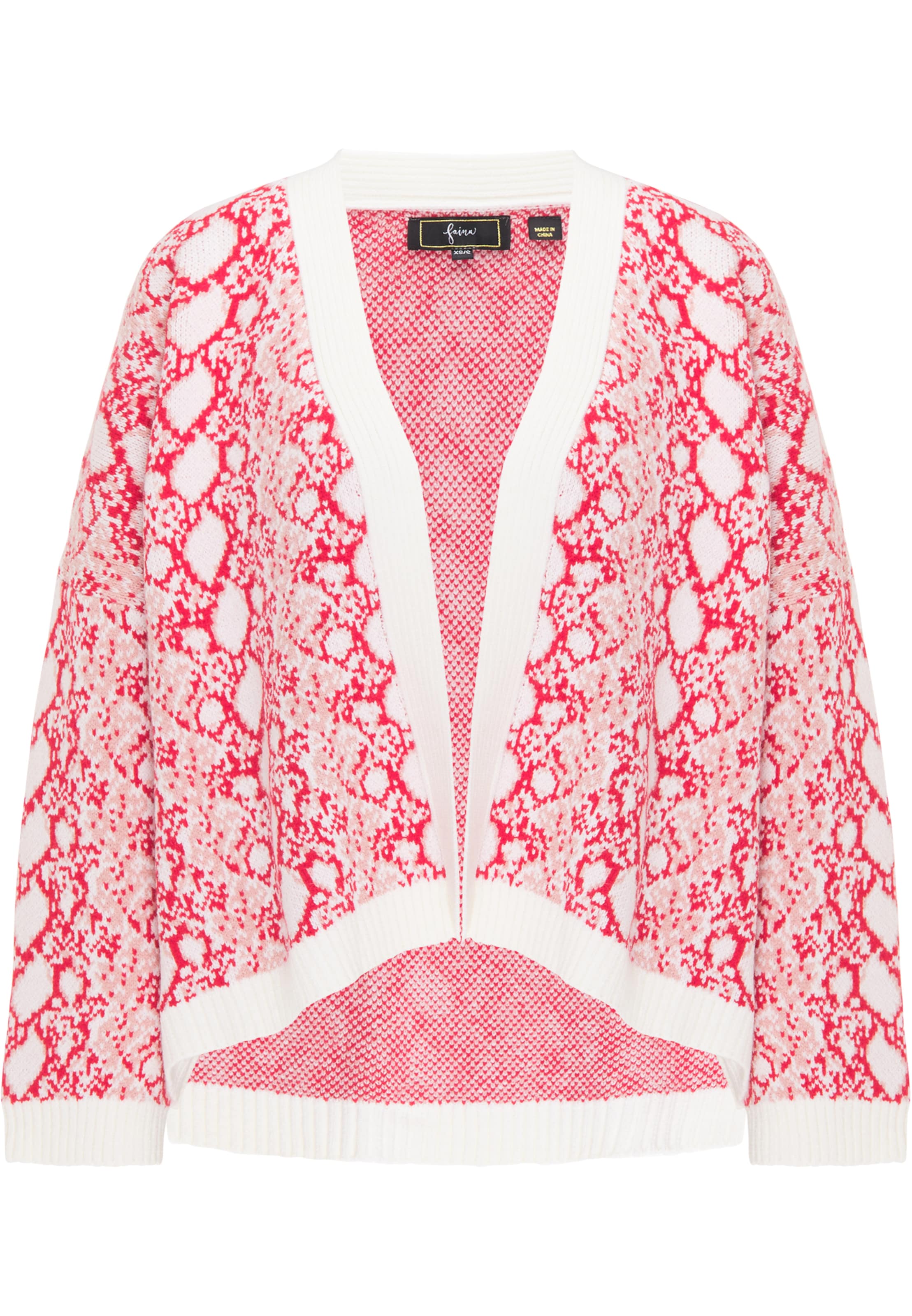 Frauen Pullover & Strick faina Strickjacke in Altrosa, Dunkelpink - AI98537 Frauen Pullover & Strick faina Strickjacke in Altrosa, Dunkelpink - AI98537