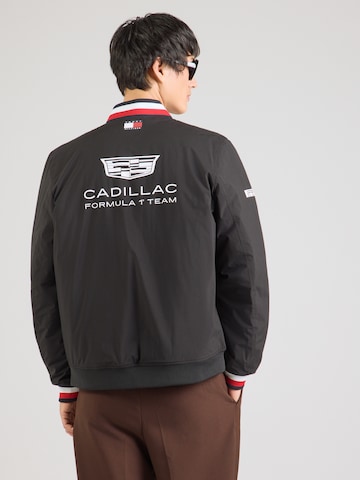 TOMMY HILFIGER Prechodná bunda 'TH x CF1 REPLICA VARSITY' - Čierna: predná strana