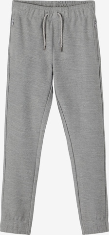 NAME IT Slimfit Kalhoty 'Tero' – šedá: přední strana