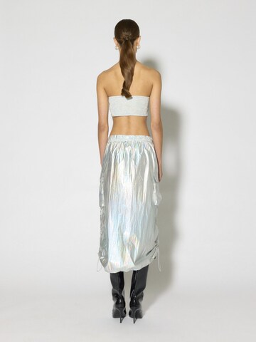 SOMETHINGNEW Skirt 'KENDAL' in Silver