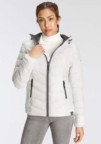 POLARINO Winter Jacket in White: front
