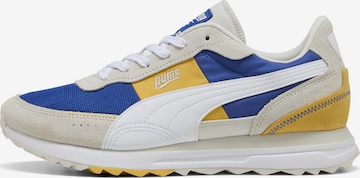 Baskets basses 'Road Rider' PUMA en bleu : devant