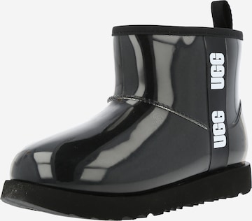 UGG Snowboots 'Classic Clear Mini II' in Zwart: voorkant