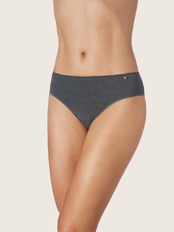zd ZERO DEFECTS Broekje 'Diana soy fiber mid waist panty' in Grijs
