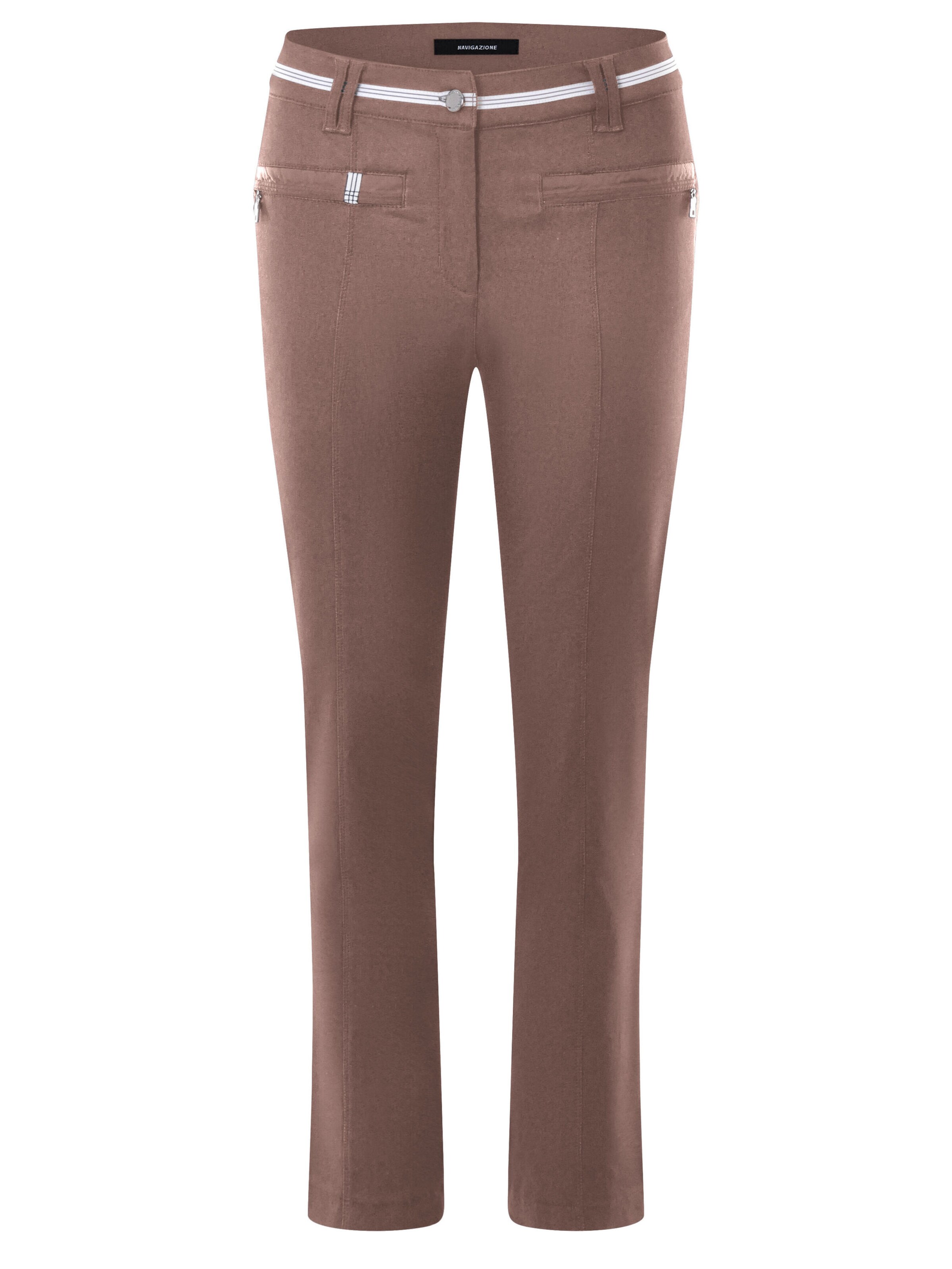 Pantalon Navigazione en marron : devant