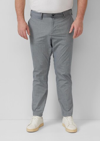 Regular Pantalon chino 'Detroit' s.Oliver en bleu : devant