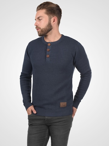 !Solid Pullover 'Terrance' in Blau
