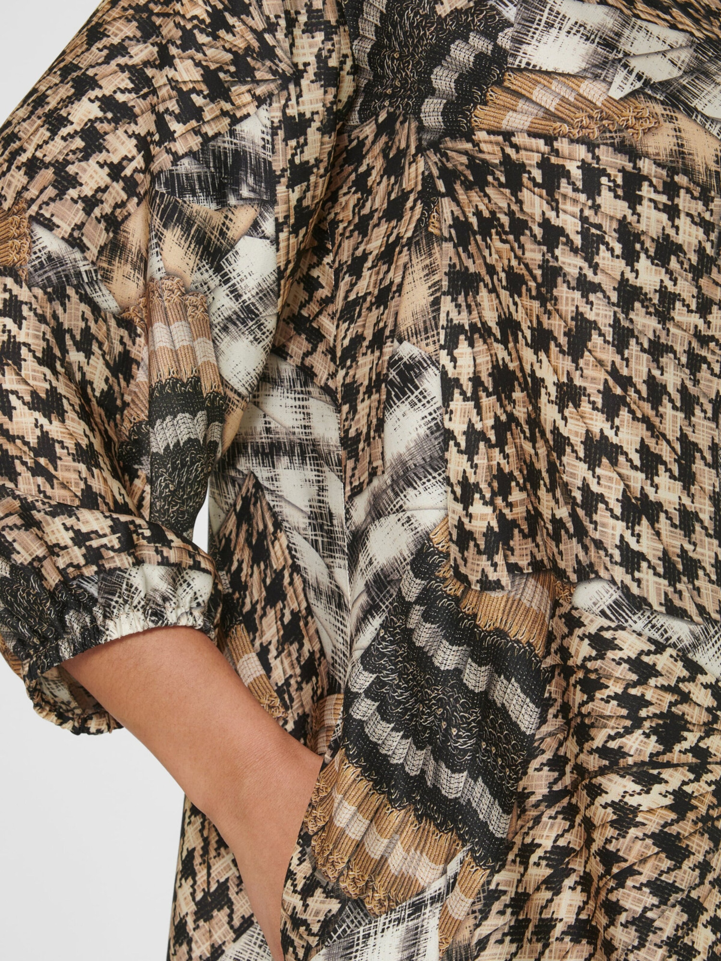 Robe MADELEINE en mélange de couleurs