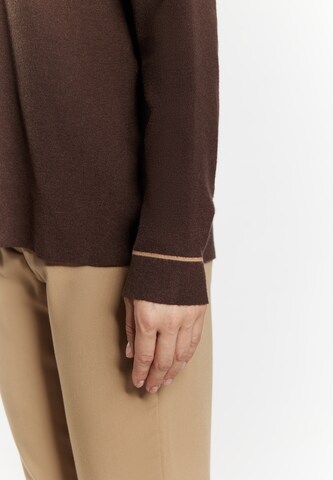 Pull-over DreiMaster Klassik en marron