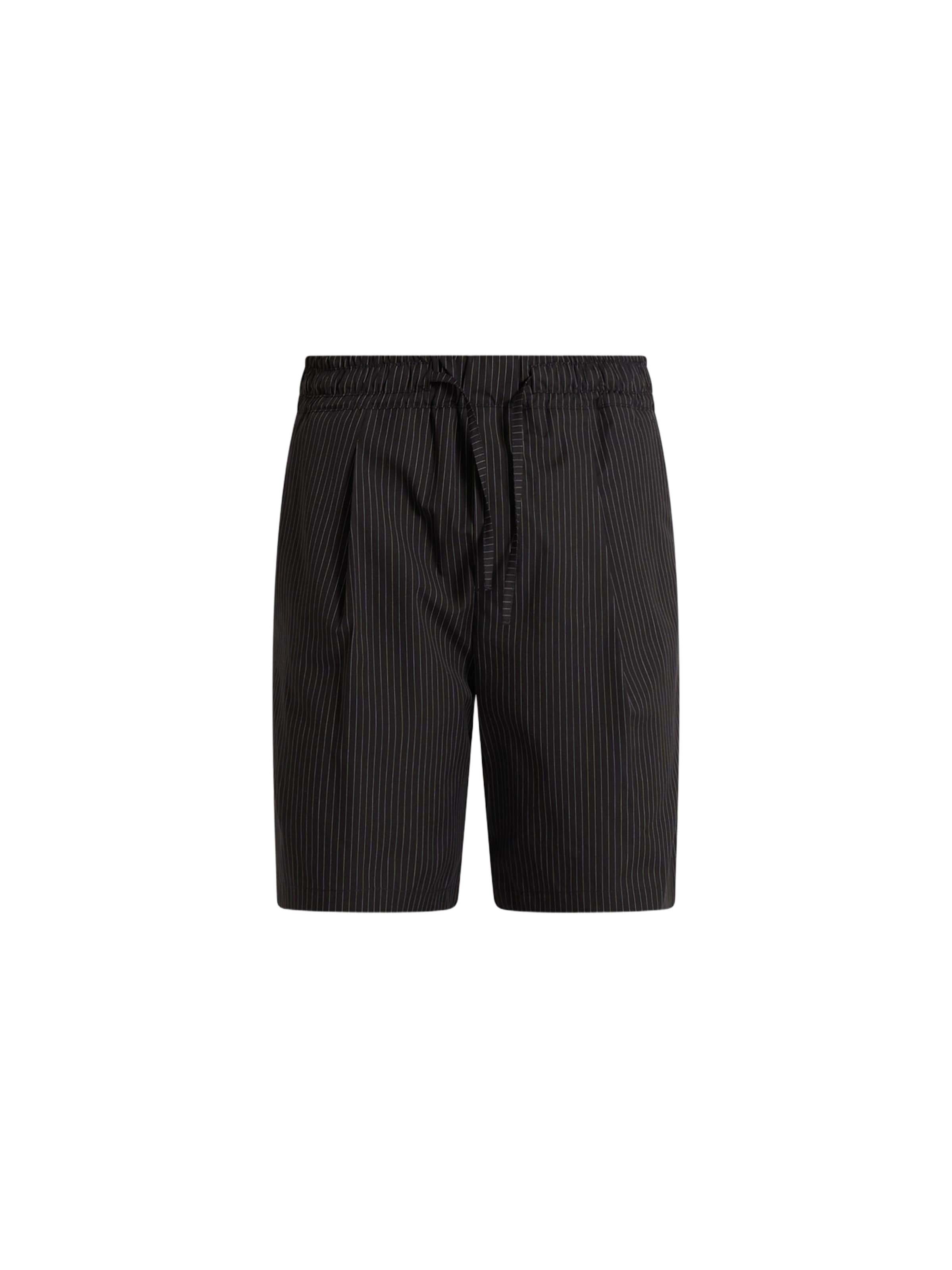 Pantaloni con pieghe di LOW BRAND in nero: frontale