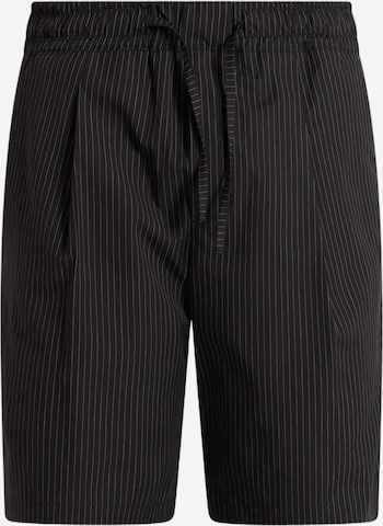 Pantaloni con pieghe di LOW BRAND in nero: frontale