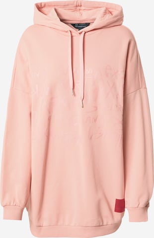 ARMANI EXCHANGE - Sudadera en rosa: frente