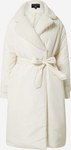 Dorothy Perkins - Abrigo de invierno en blanco: frente