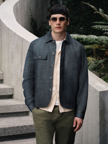 Next Between-season jacket in Blue: front