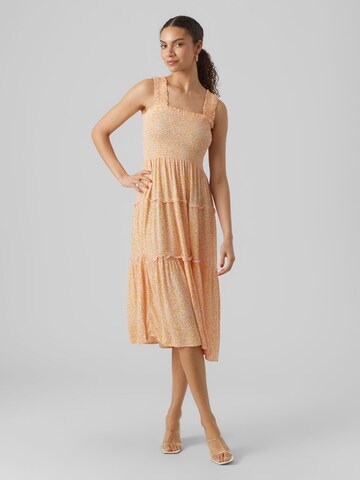 VERO MODA Zomerjurk in Bruin
