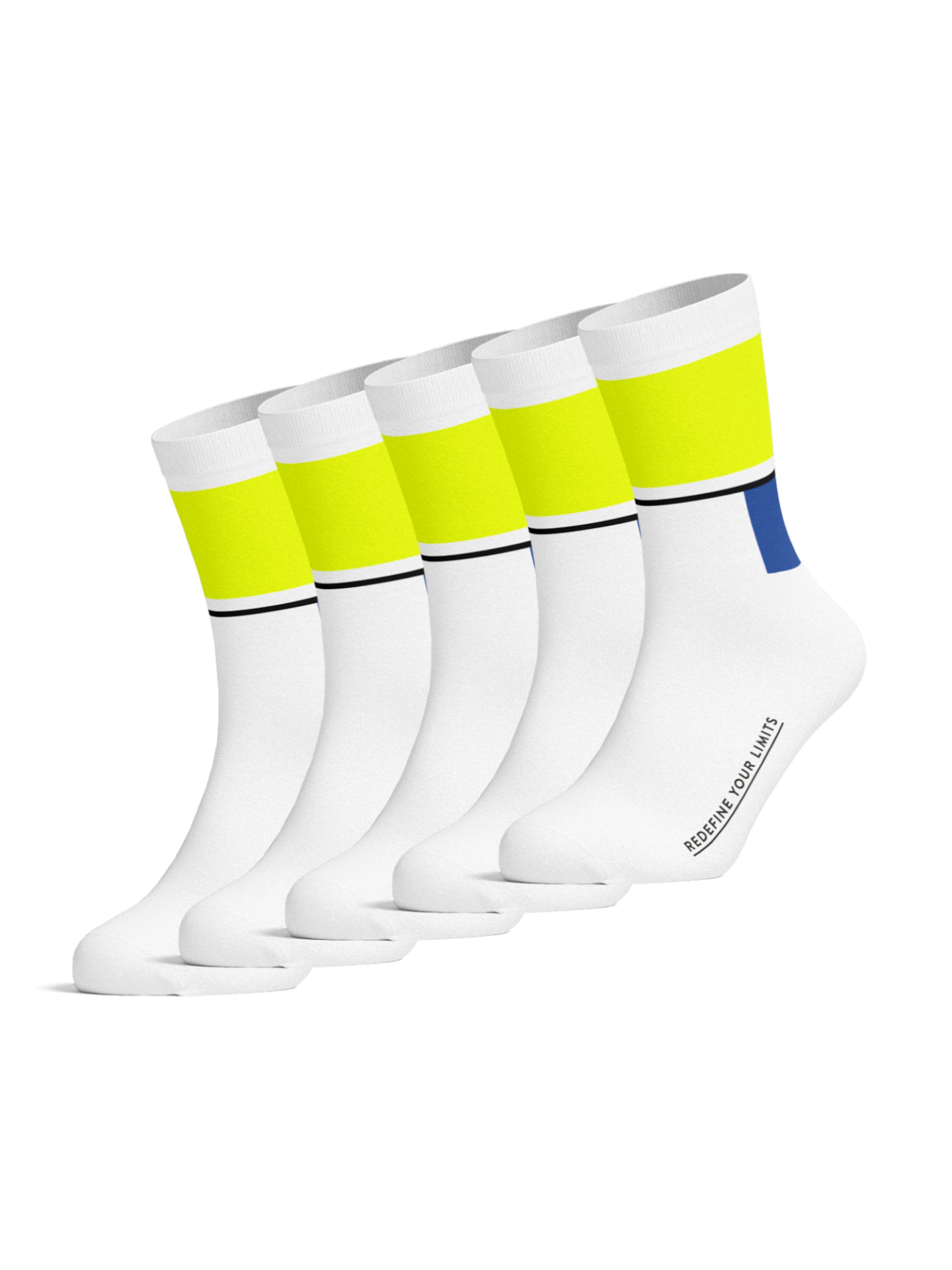 PIPPO Amsterdam Sportsocken in Weiß: Vorderseite