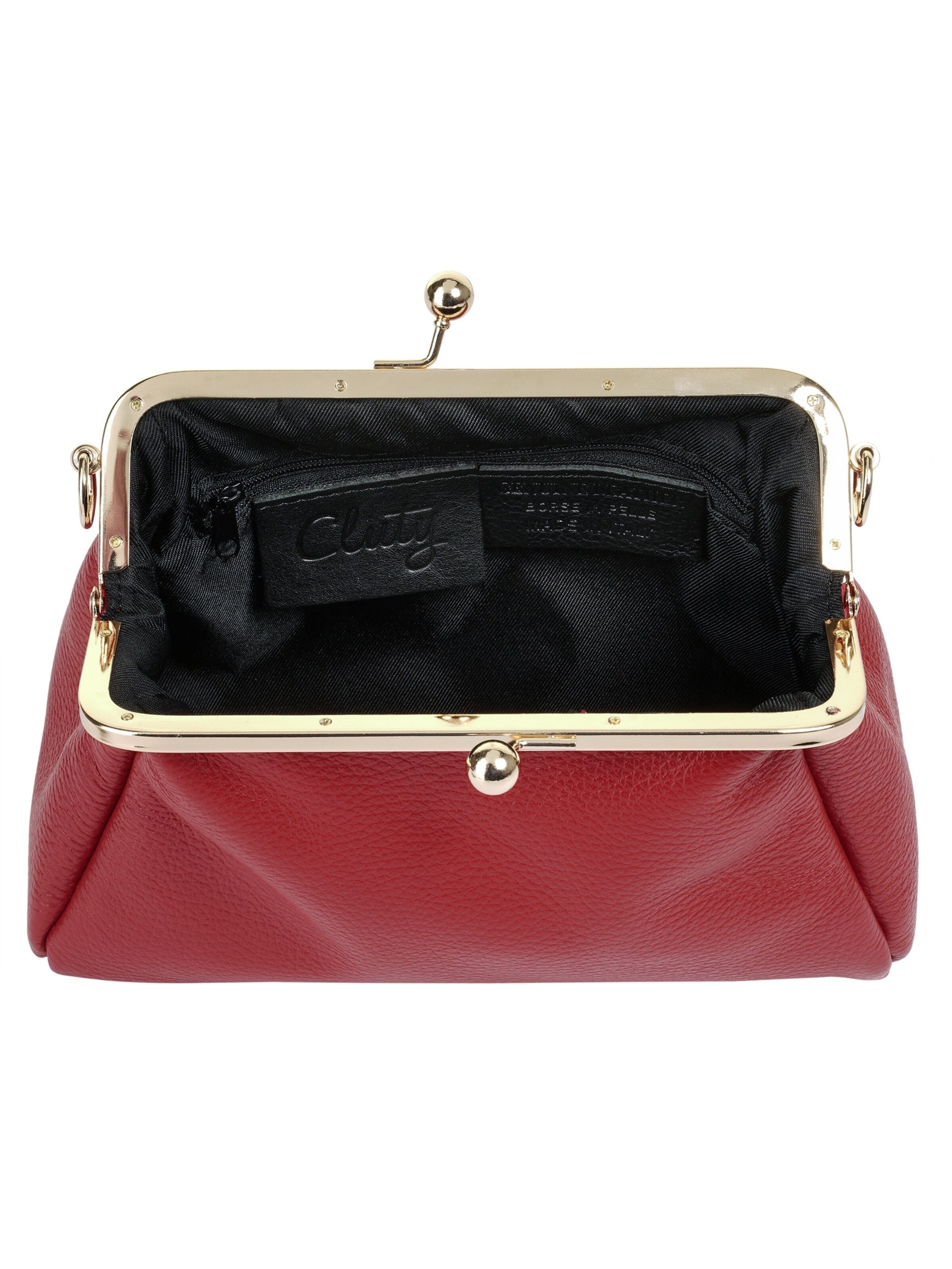 Cluty Clutch‌ in Rot