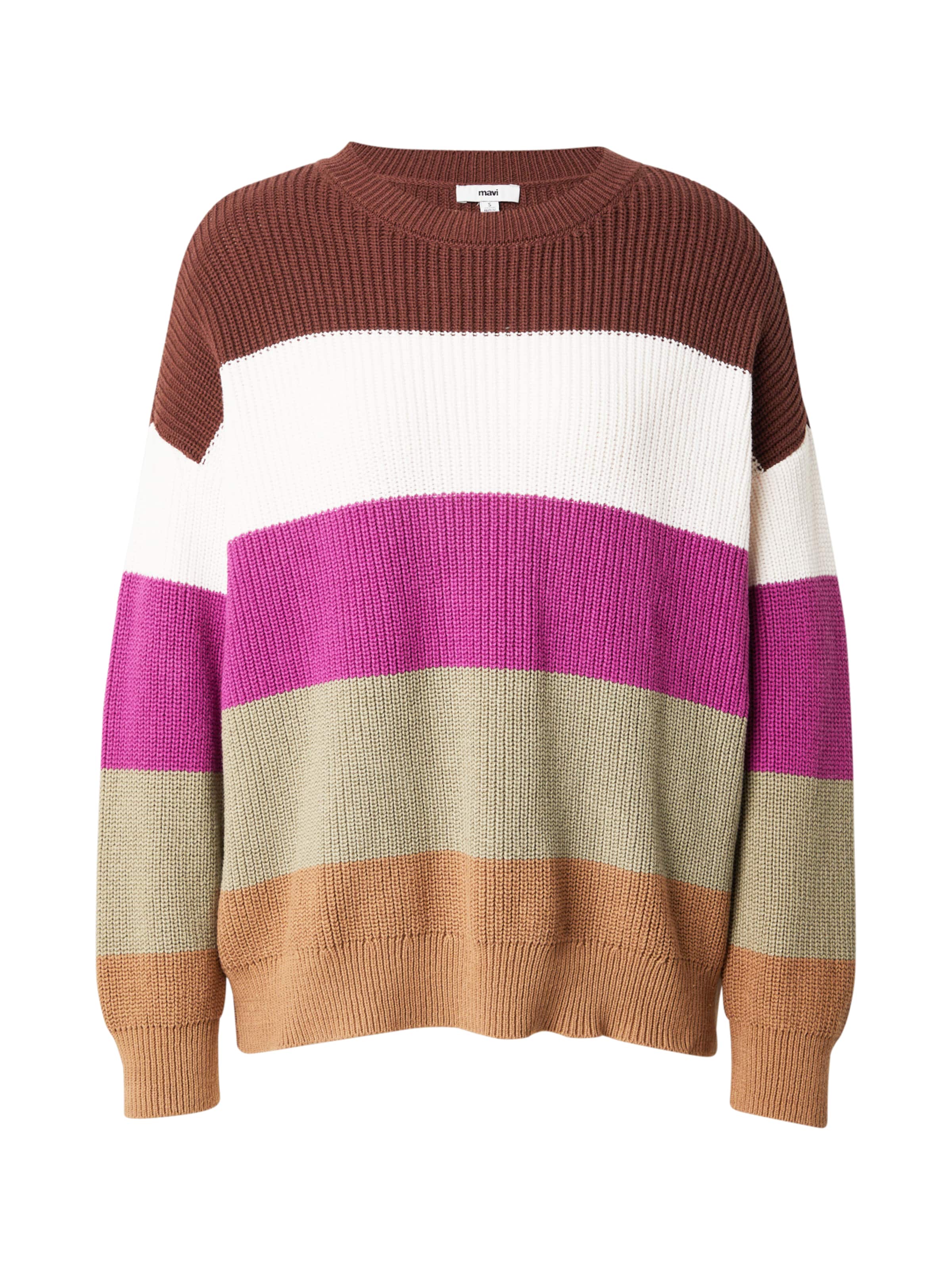 Mavi Kampsun, värv pruun: eest vaates