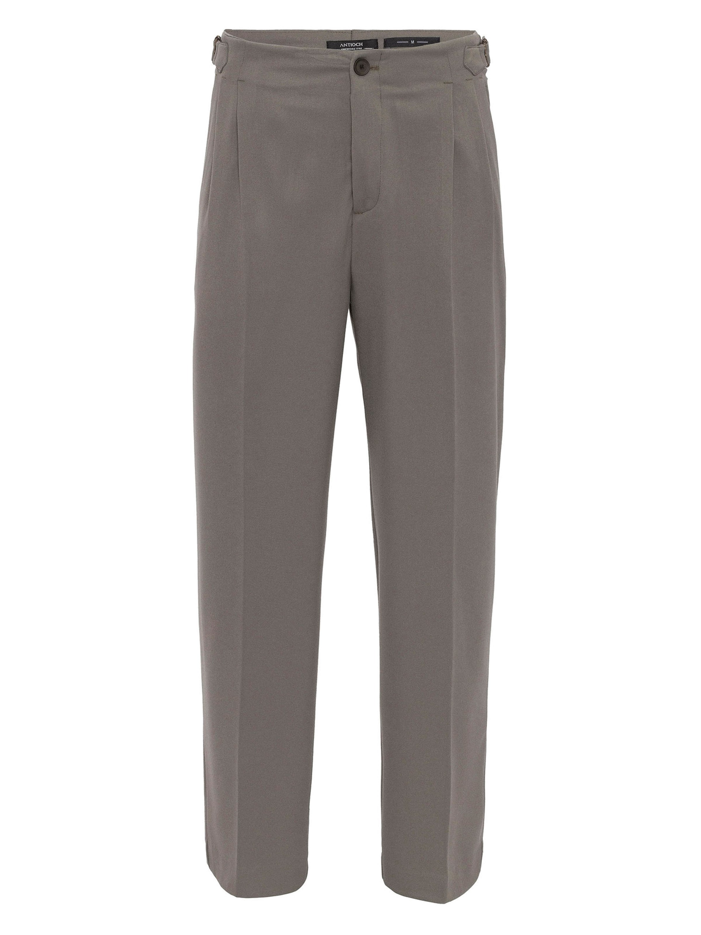 Antiochregular Hlače na crtu - zelena boja: prednji dio