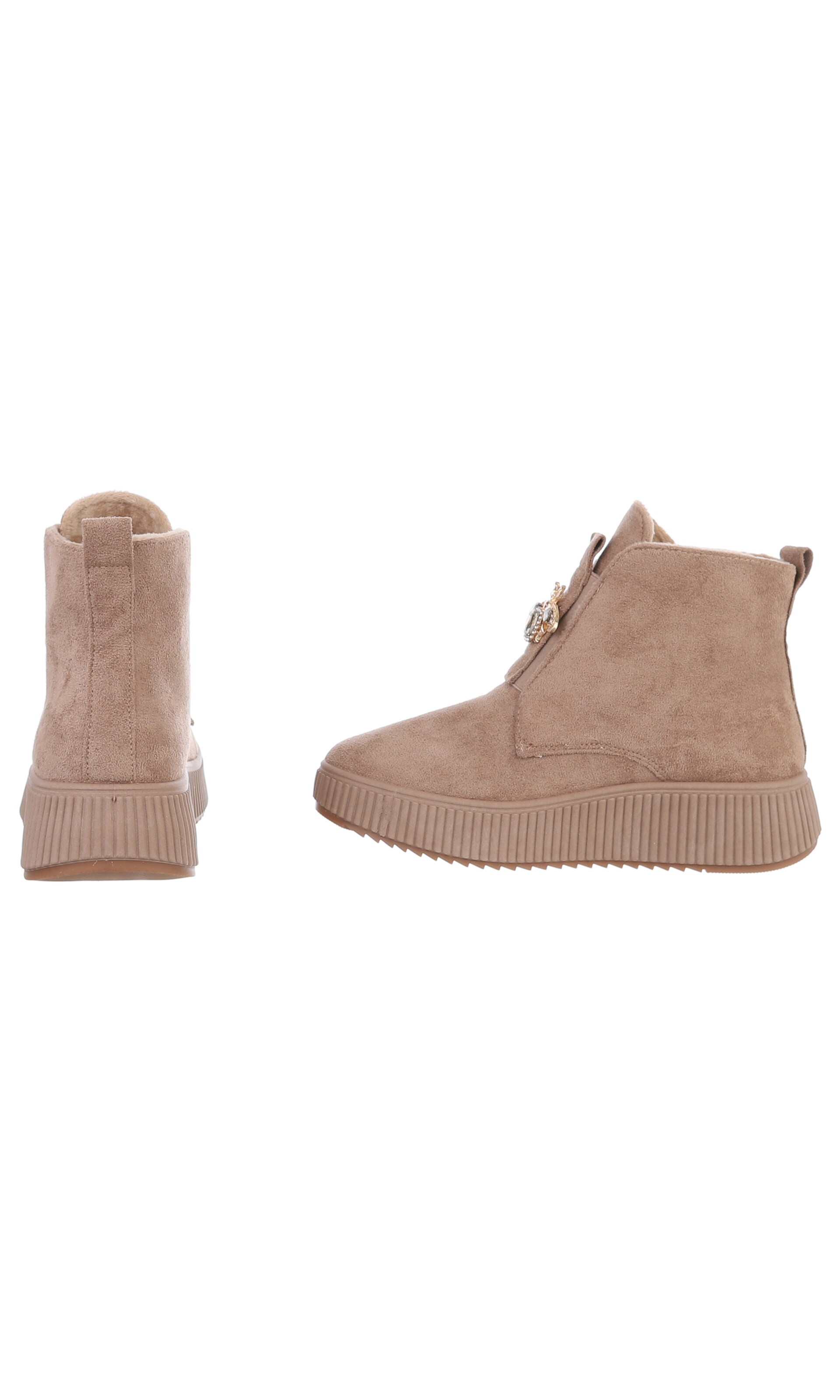 Ital-Design Ankle Boots in Brown