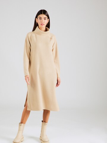 Soyaconcept Knitted dress 'TAMIE' in Beige: front