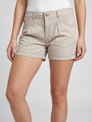 Urban Surface Regular Trousers in Beige: front