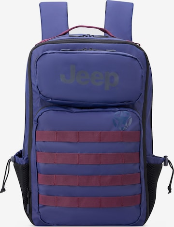 Sac à dos 'JS010B' Jeep en bleu : devant