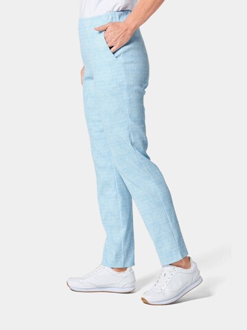 Goldner Regular Pants 'Martha' in Blue