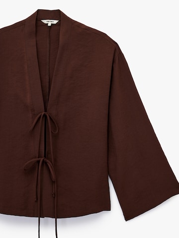 Koton Kimono in Bruin