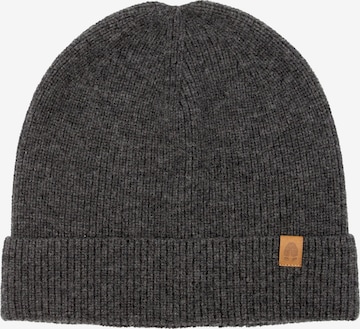 KOPYTO Mütze 'GAZELLE Leichte Wollmütze 100% Merinowolle RWS Unisex' in Grau: Vorderseite