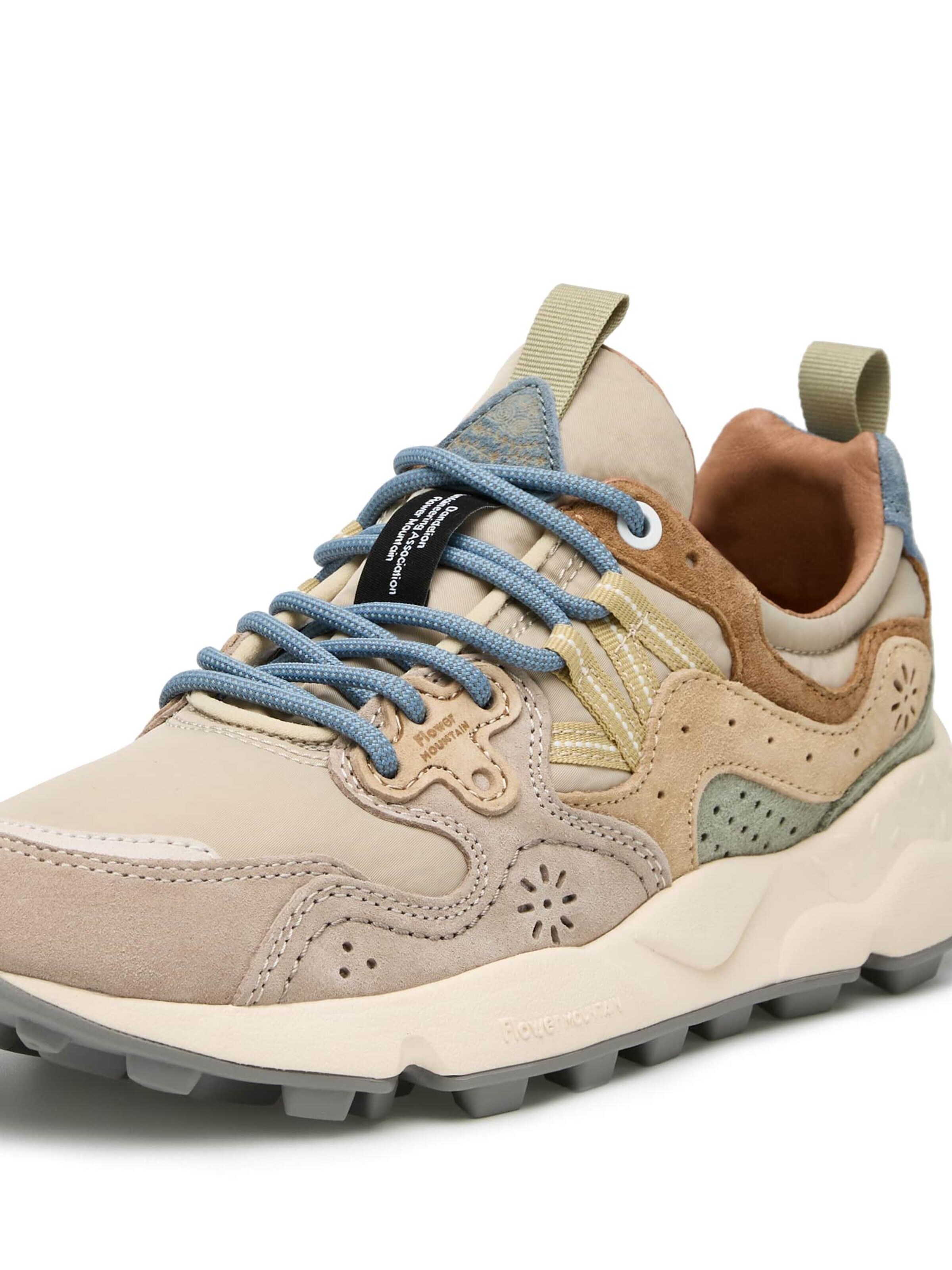 Flower Mountain Platform trainers 'YAMANO 3 UNI' in Beige