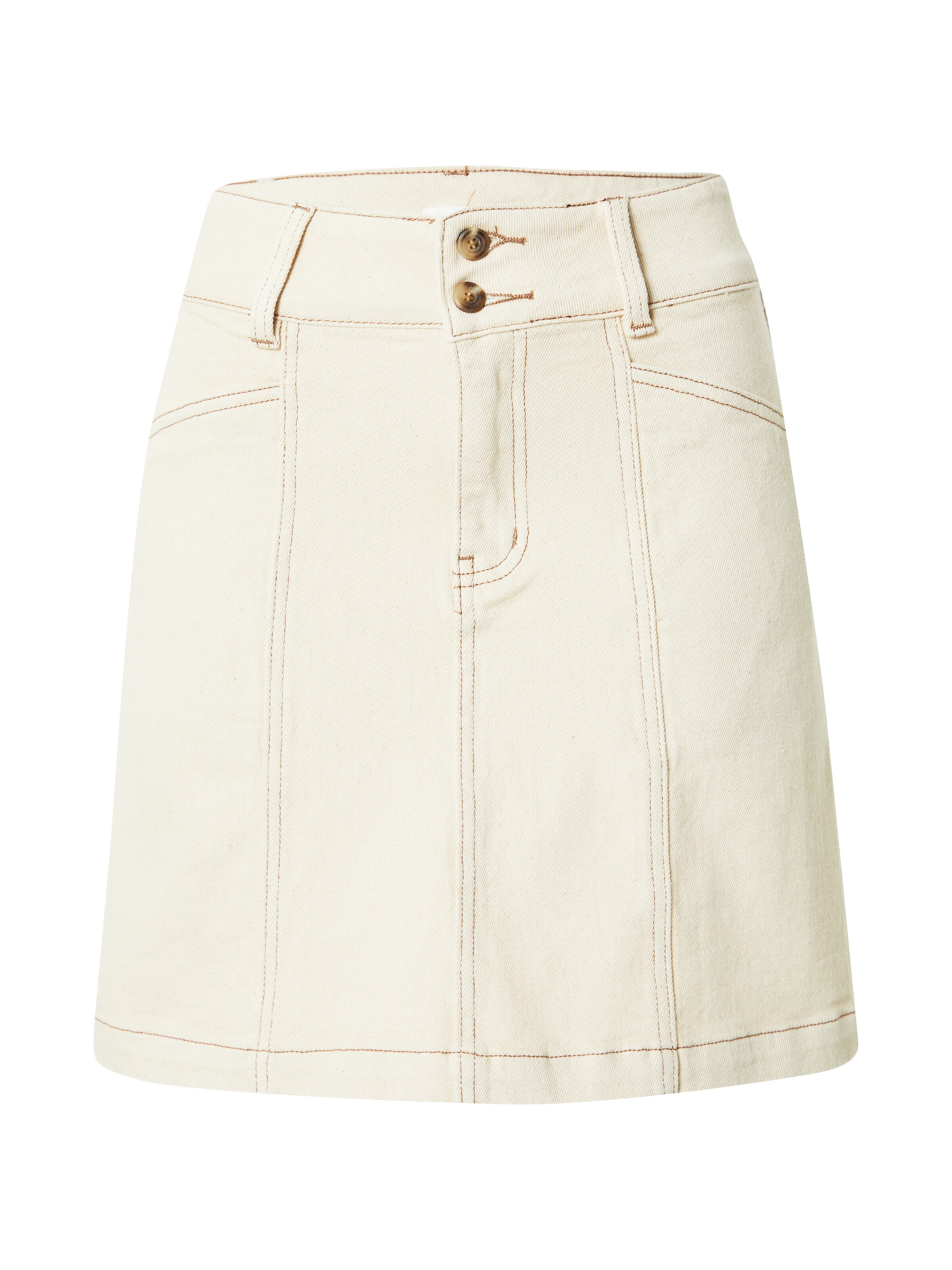 Fustă 'ODESSY' de la OBJECT pe bej: față