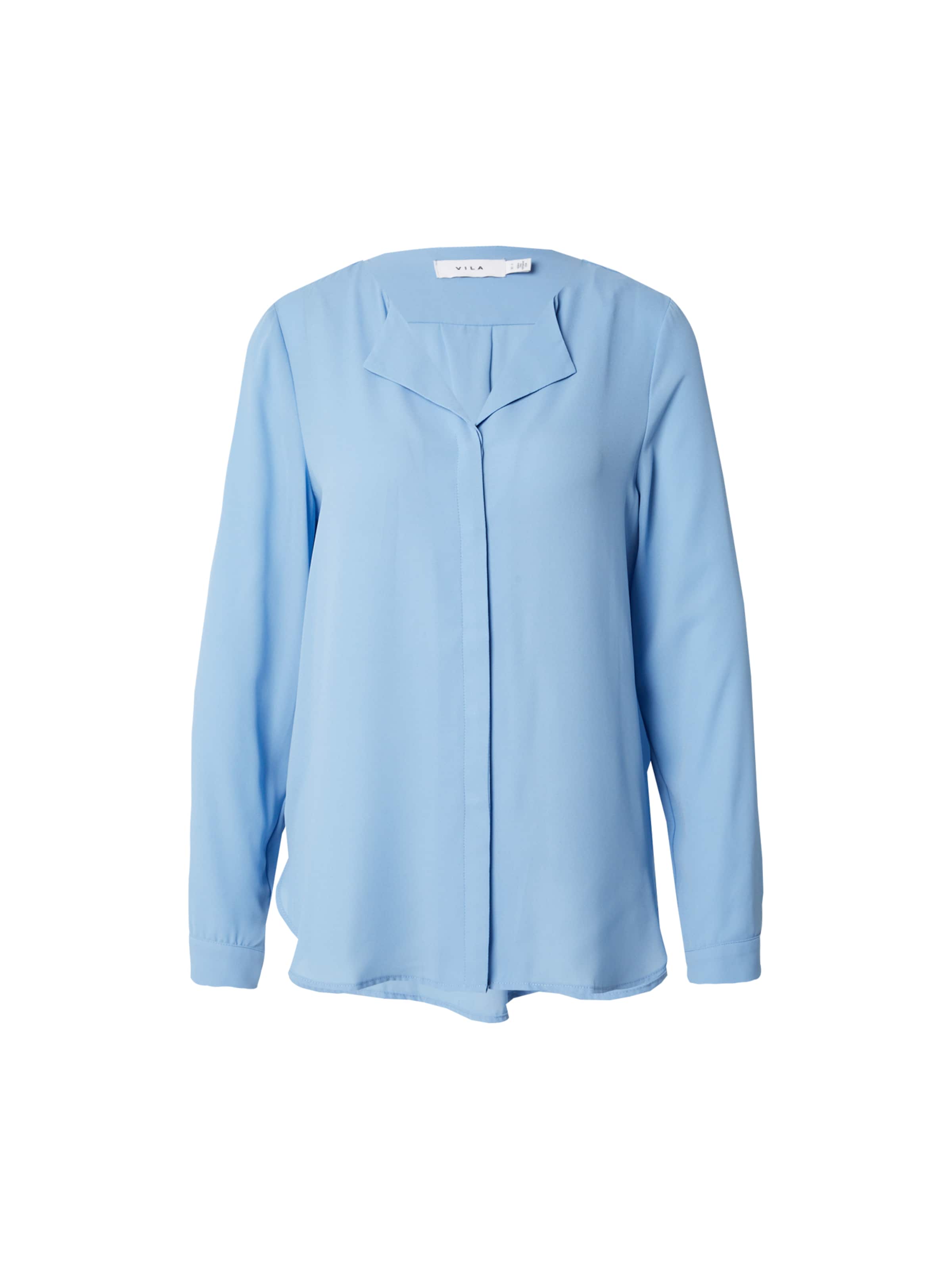 VILA Blouse in Blue: front
