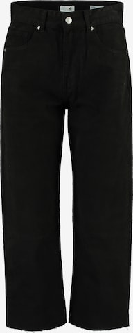 Hailys Loosefit Jeans 'Mira' i svart: framsida