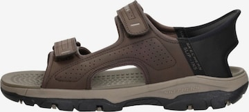 SKECHERS Sandalen 'Slip-ins: Tresmen - Reece' in Bruin: voorkant