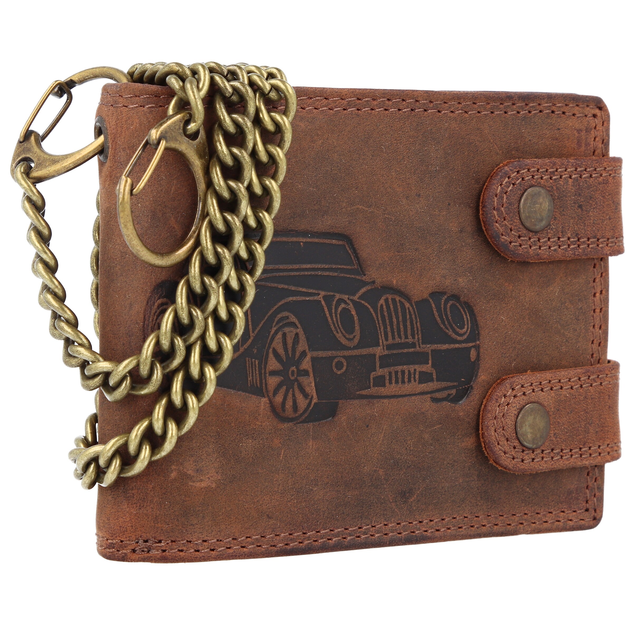 Portamonete 'Montenegro' di Greenland Nature in marrone