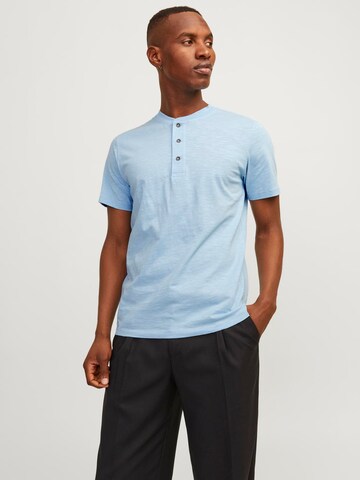 T-Shirt 'JJBlunixs' JACK & JONES en bleu : devant