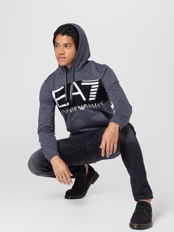 EA7 Emporio Armani Sweatshirt in Grey