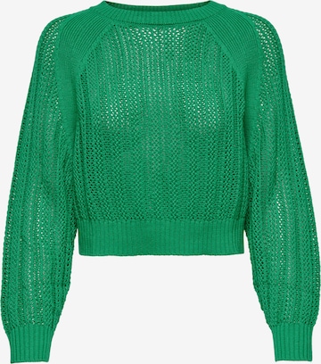 JDY Sweater 'Rocka' in Green: front