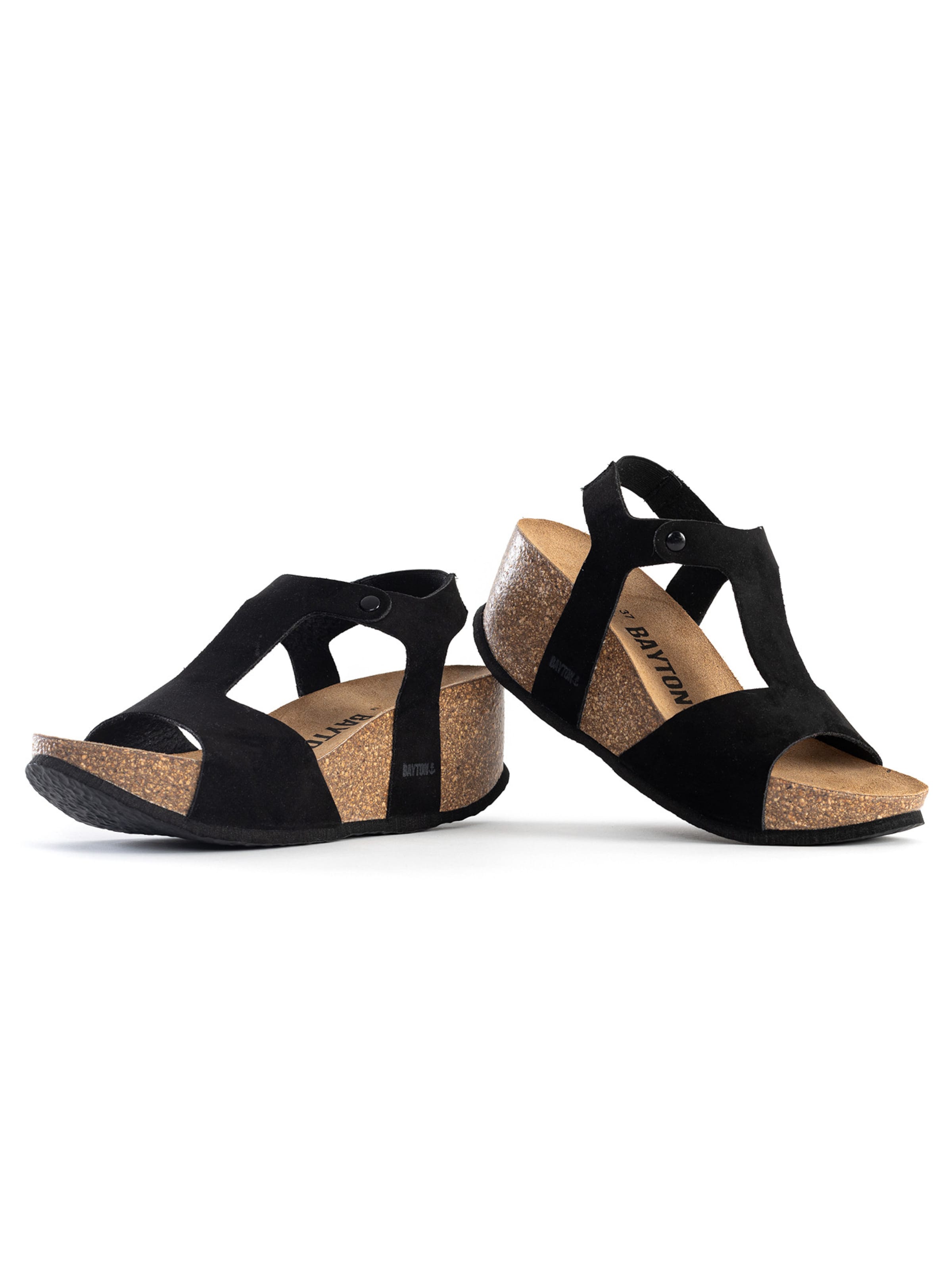 Sandales 'Madrida' Bayton en noir