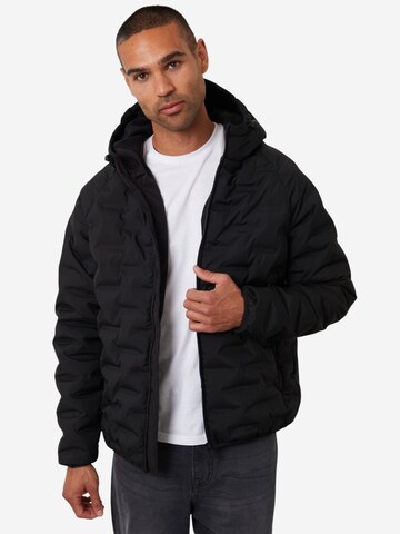 Threadbare Jacke 'Ancash' in Schwarz: Vorderseite
