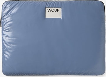 Sac d’ordinateur portable 'Glossy' Wouf en bleu : devant
