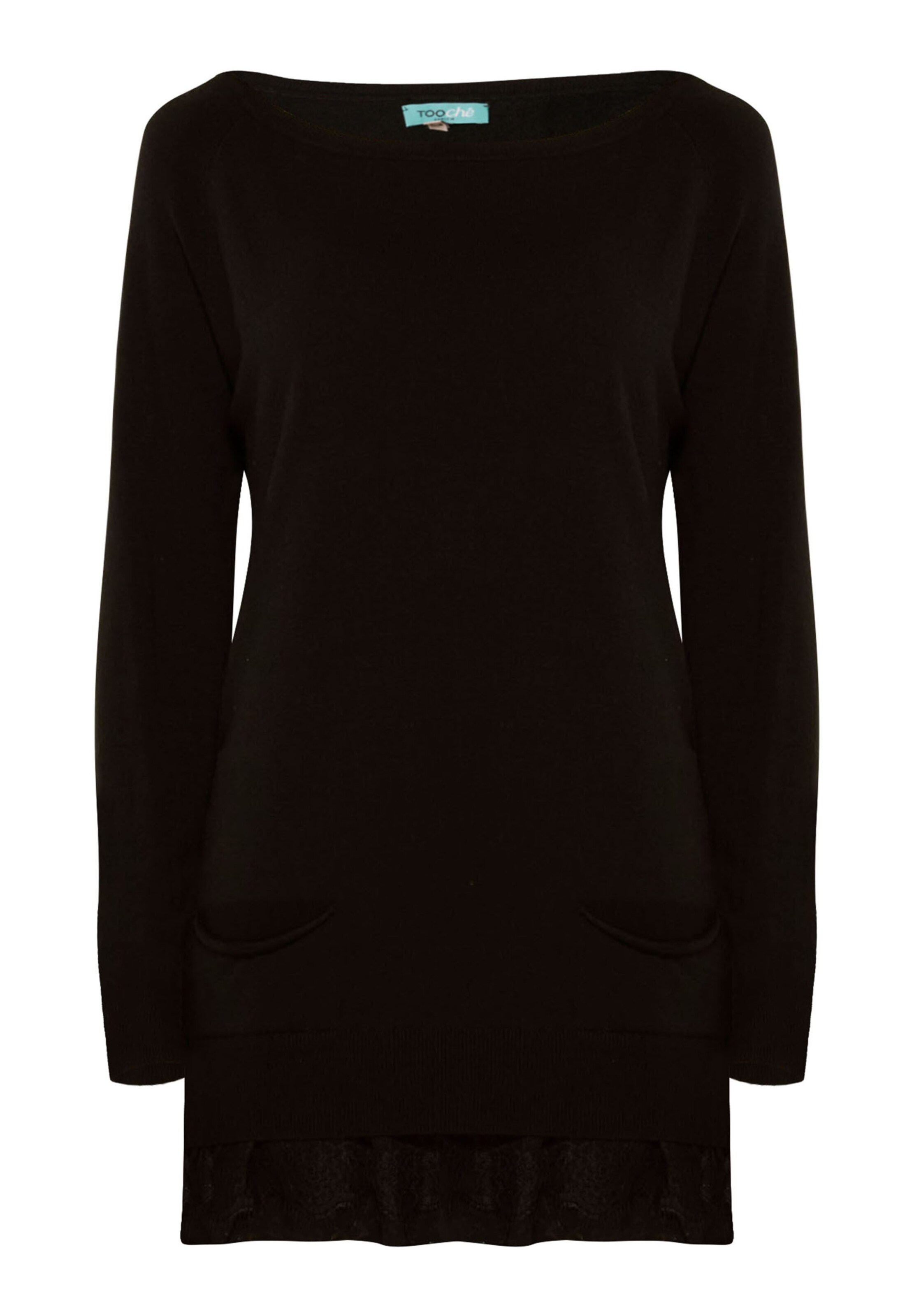 TOOche Dress in Black: front