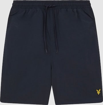 Shorts de bain Lyle & Scott en bleu : devant