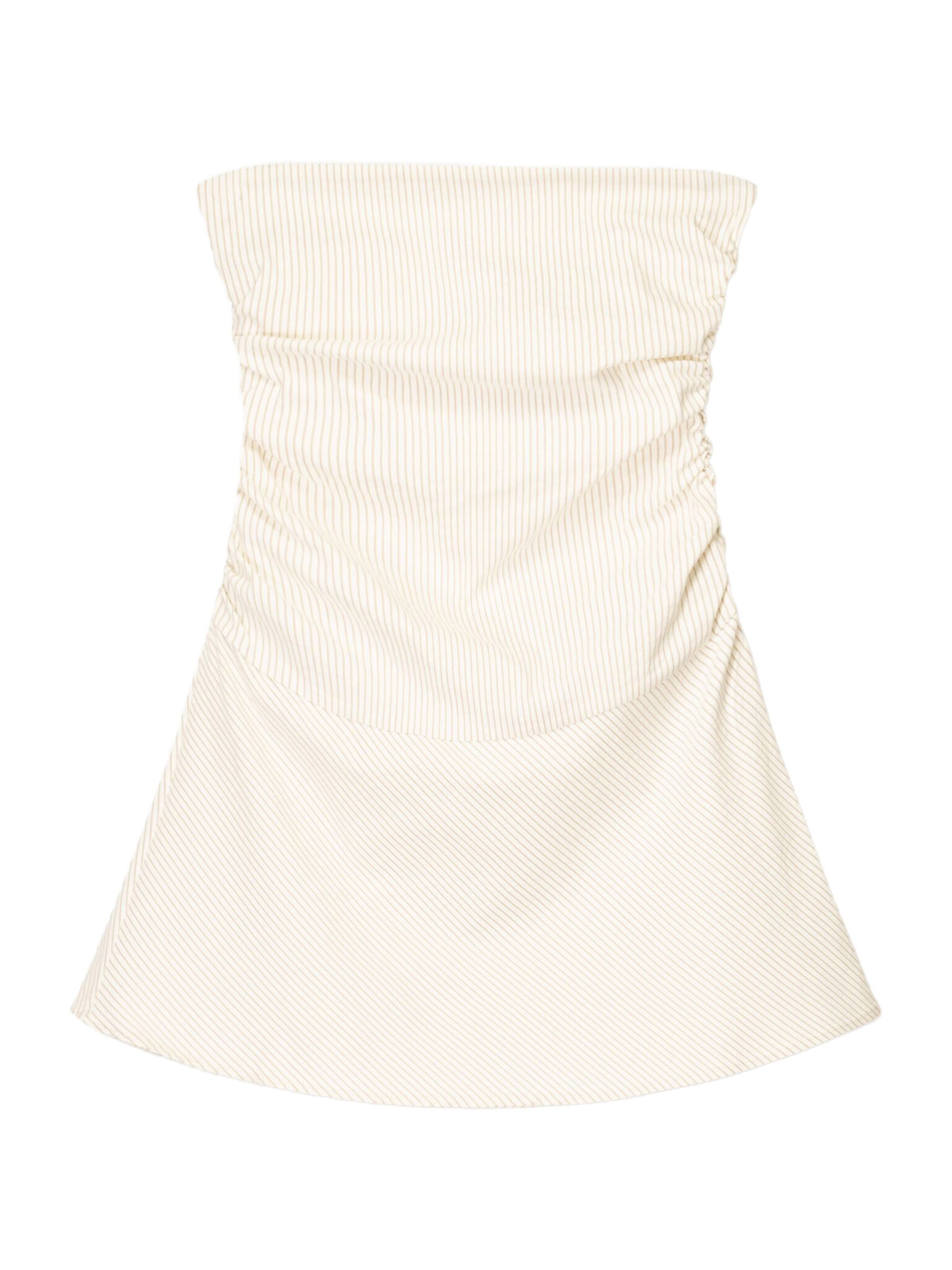 Abito di Bershka in beige: frontale