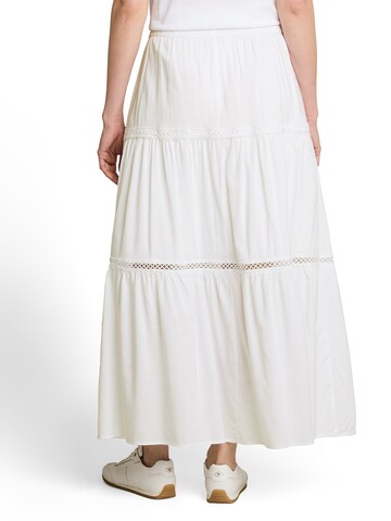 TOM TAILOR DENIM Skirt in White